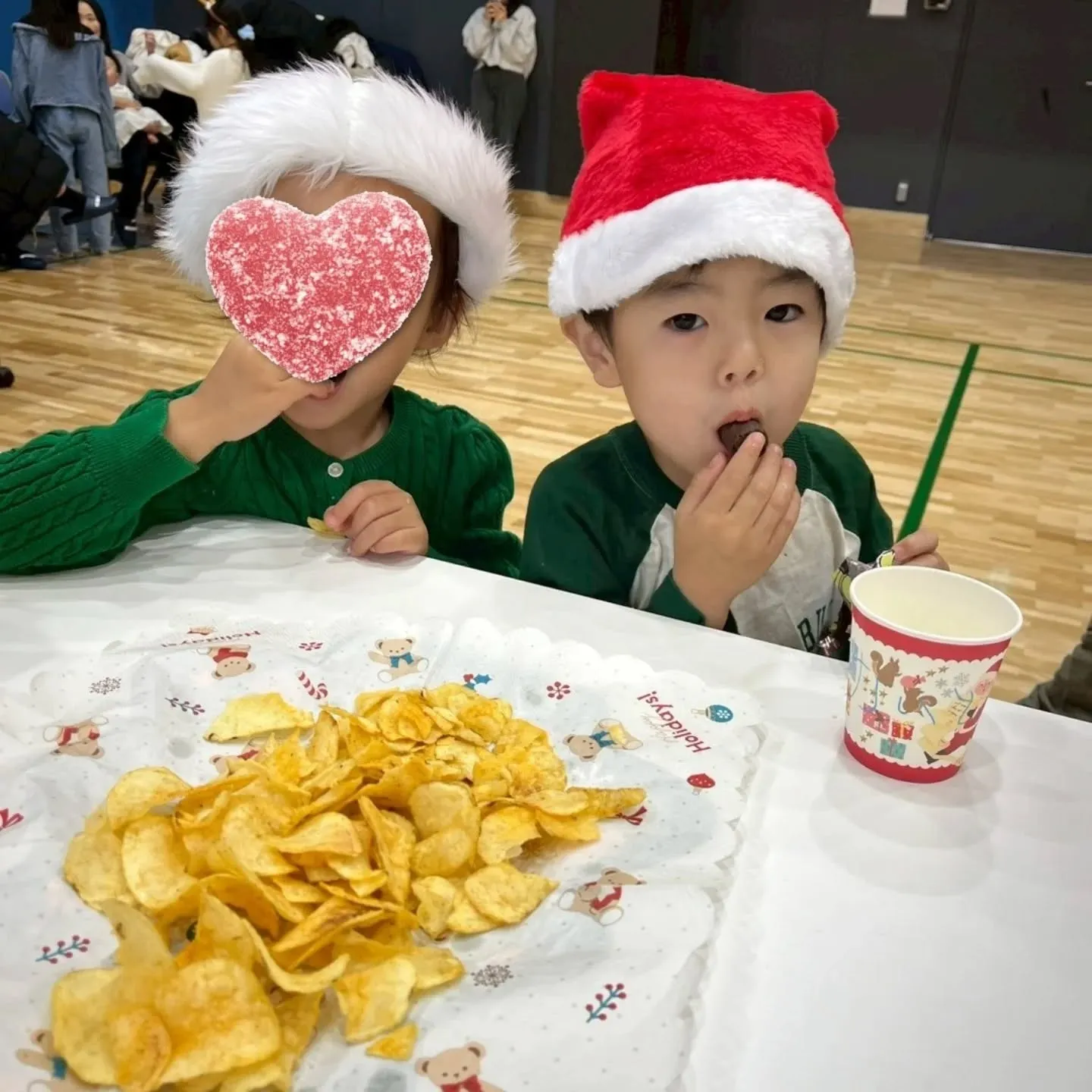 昨日で年内のレッスンは全て終了し、今日はクリスマスパーティー...